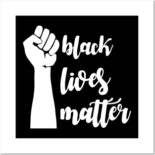 Black lives matter - Fist Posters and Art